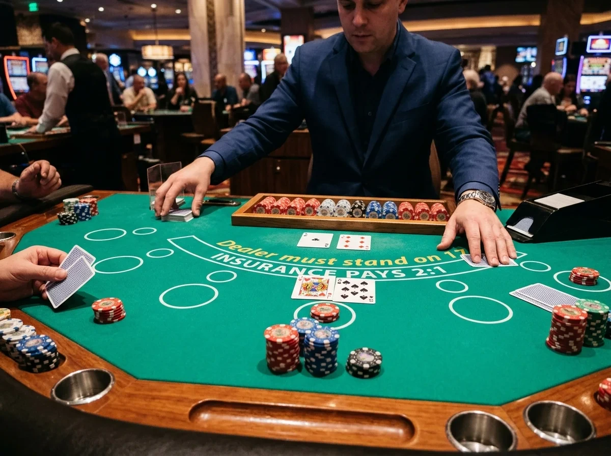 Live Blackjack bij Spinalto